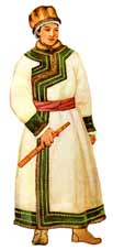 теленгитский национальный костюм 