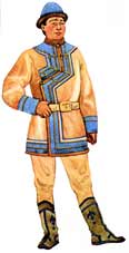 теленгитский национальный костюм 