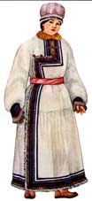 Алтайский национальный костюм